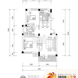 长城都市阳光户型图