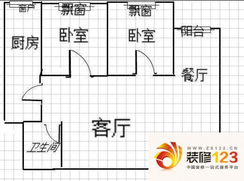 太原 清华嘉园 户型图