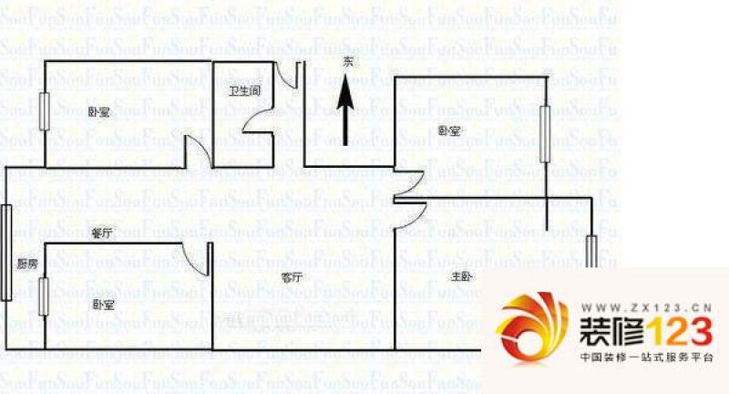 太原 清华嘉园 户型图