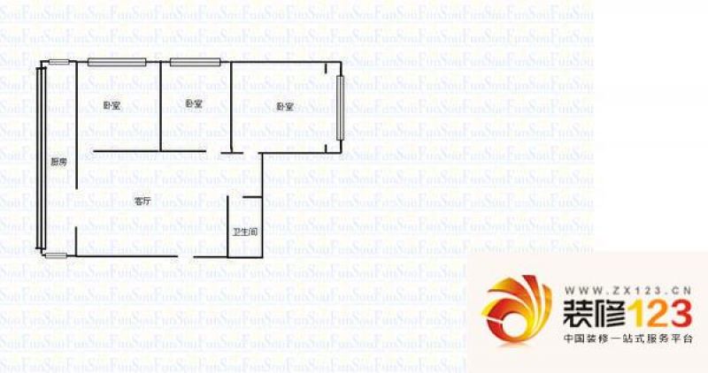 太原 清华嘉园 户型图