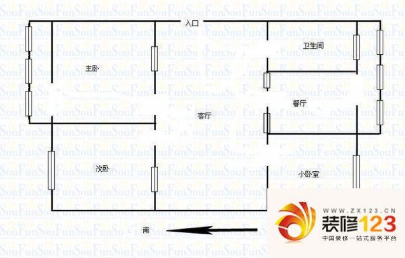 太原 成子农庄 户型图