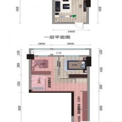 圣爱米伦二期拉德芳斯户型图B3户 ...