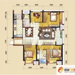 融科珞瑜路95号户型图