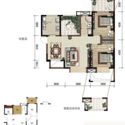 中国铁建国际城户型图