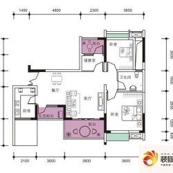 恒雨后现代城户型图