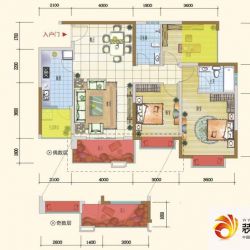 恒禾皇冠国际社区户型图