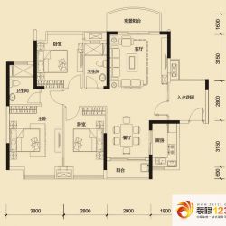 星城国际花园四期户型图10栋标准.