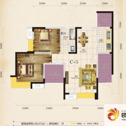 桂湖名城C-5户型图