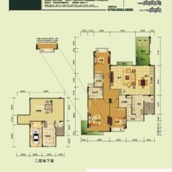 中惠沁林山庄二期户型图