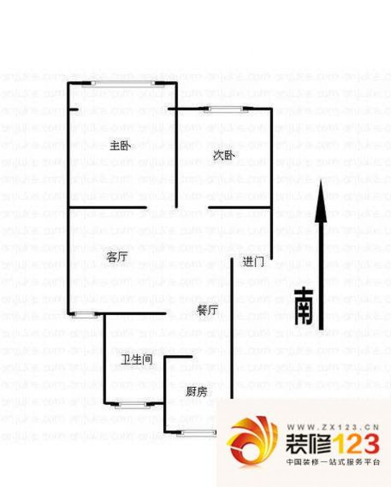 南京和燕花苑和燕花苑户型图户型图 3室 3室2.