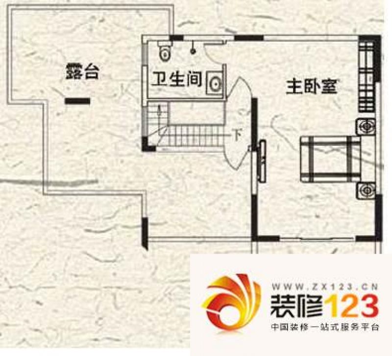 亚星江南小镇B8-2405户型图 ...