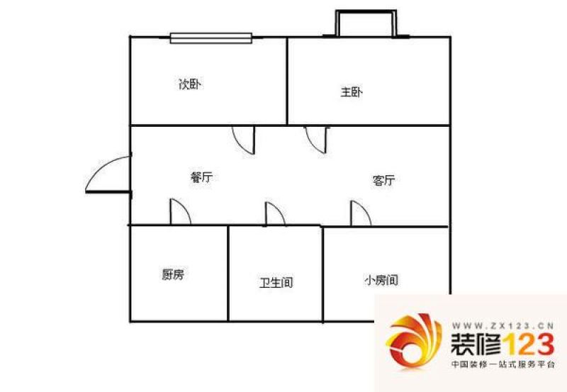 金尧花园户型图户型图 3室 3室2 .