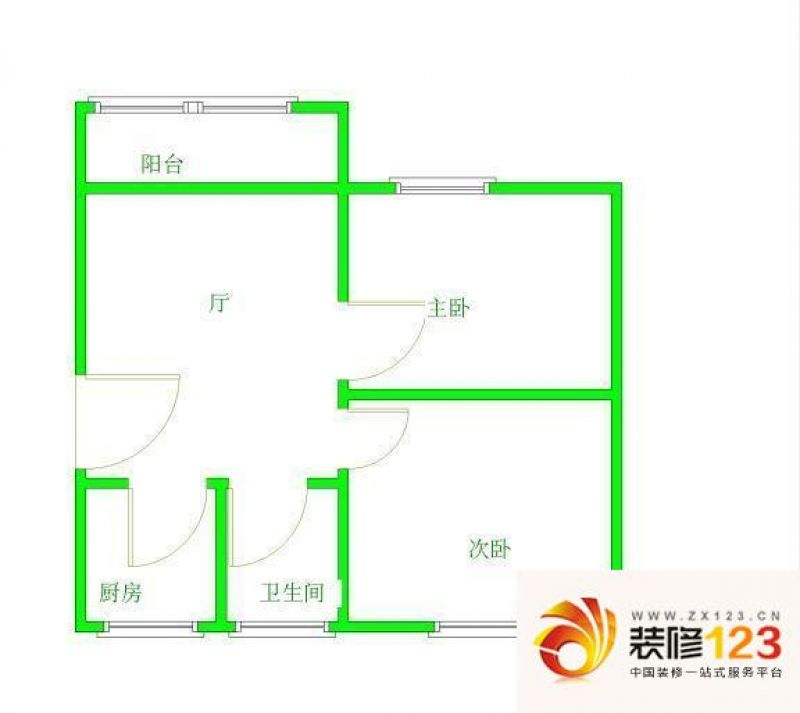 城南家园户型图2室 户型图 2室1 .