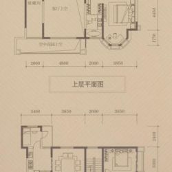 曲江唐仁里户型图凡尔赛宫邸e1户.