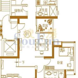 隽峰苑户型图