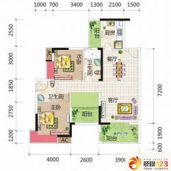 中堂东港城7号户型图