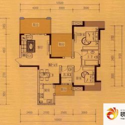 源上湾国际社区b2-c型户型图.