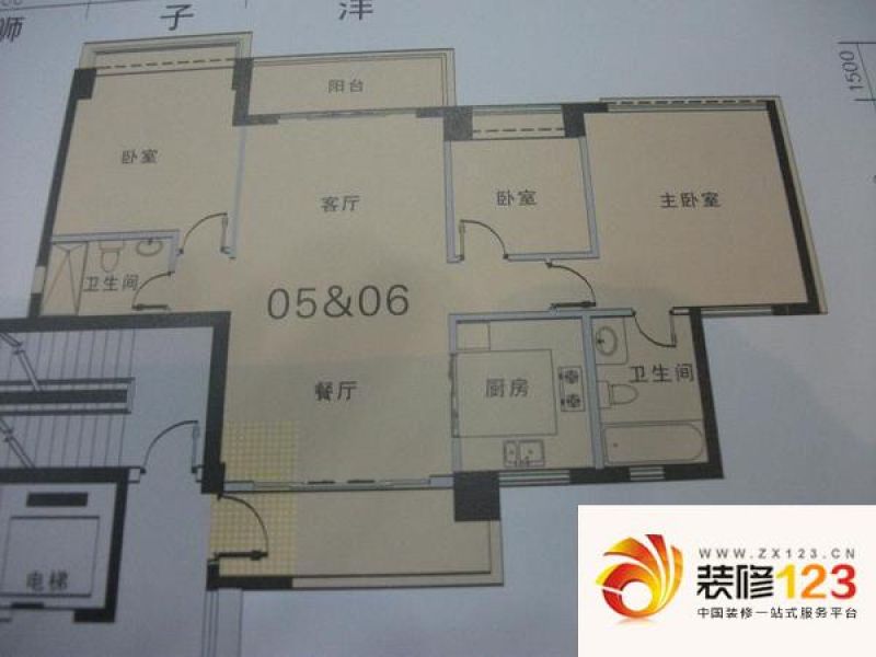 滨江豪园 3室 户型图