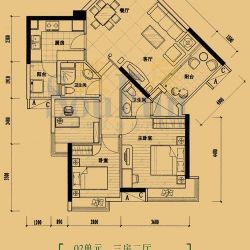 天河南兴花园户型图