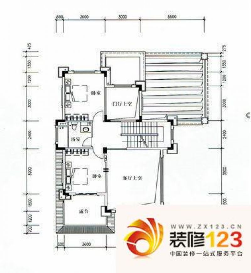 汇景御海蓝岸 2室