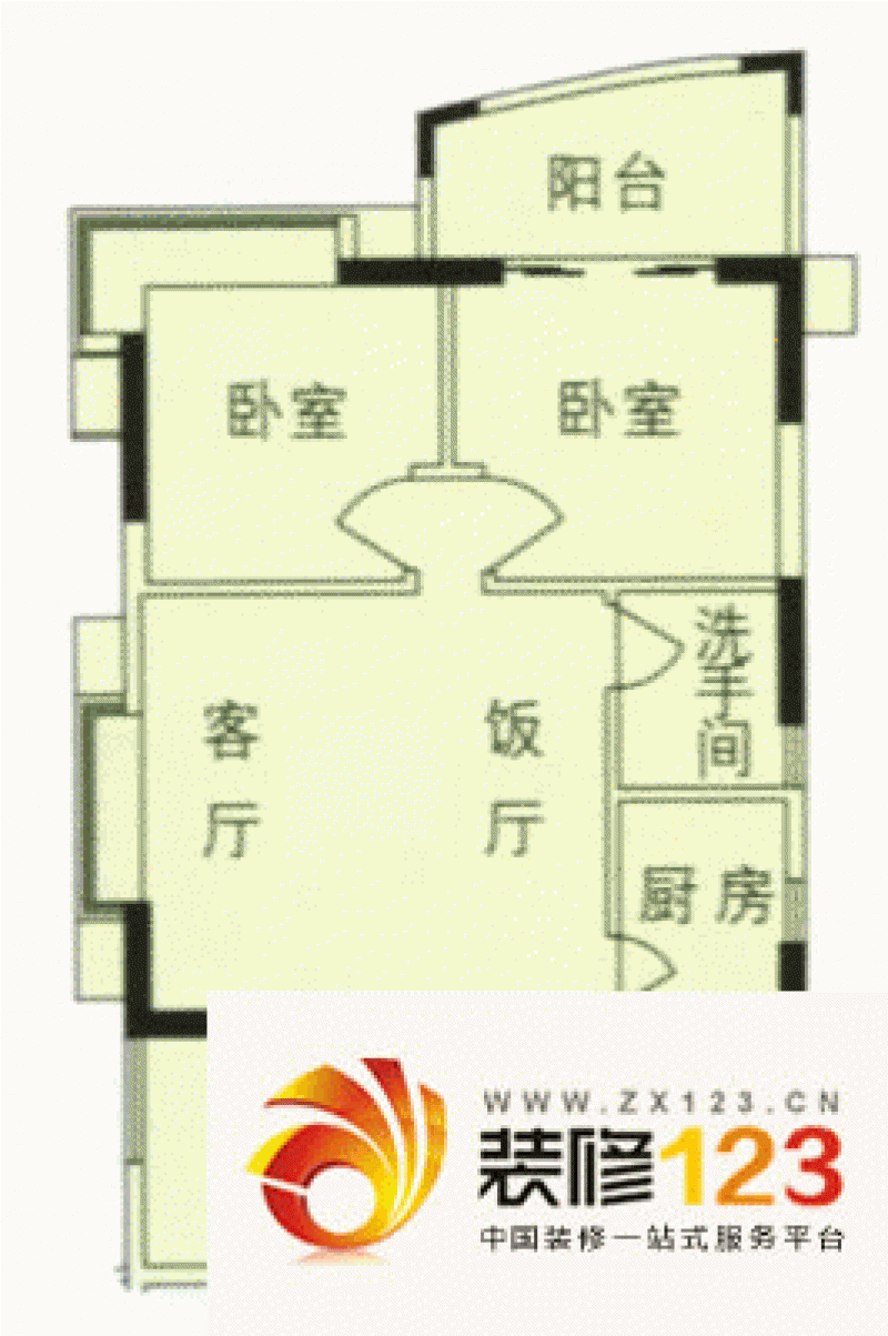 广州耀星华庭耀星华庭户型图3室2厅户型图 3室 .-我