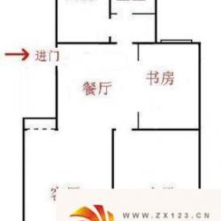 新福康里 2室 户型图