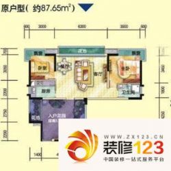 佳兆业丽晶港D1-S户型户型图 ...