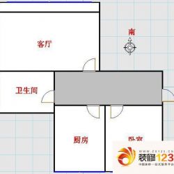 新福康里户型图户型图 2室1厅1卫 ...