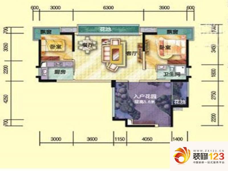 佳兆业丽晶港D1-M户型户型图 ...