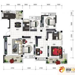 百步亭现代城二区户型图