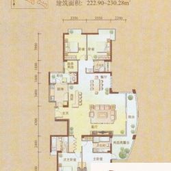 波托菲诺天鹅堡二期户型图