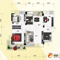 百步亭现代城二区户型图