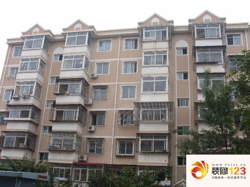 北京长安小区长安小区外景图楼体近景 .图片大全-我