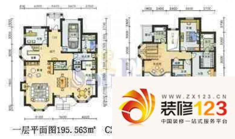 沈阳玫瑰园别墅玫瑰园别墅户型图5室3厅3卫 图片大全 我的小区 沈阳