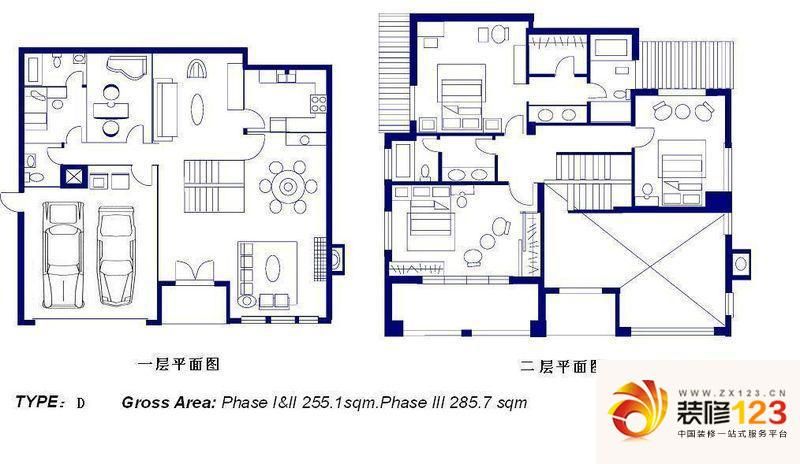 裕京花园别墅二期户型图裕京花园 .