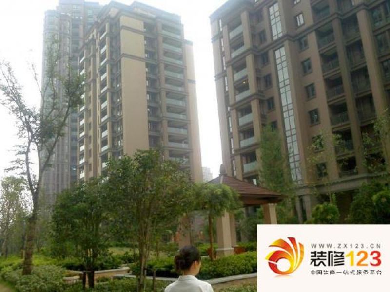 桂花城(临平)外景图绿城临平桂花城 .