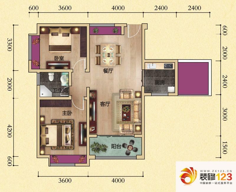 瀚城国际户型图一期14,30号楼f.