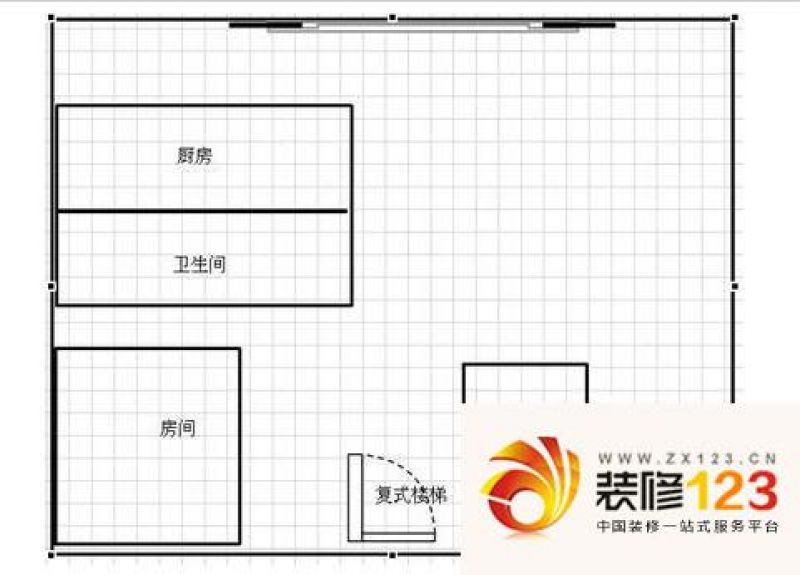 百步亭花园百合苑 户型图.