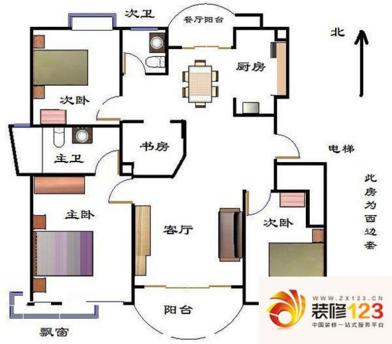 天阳棕榈湾二期 0室 户型图 .