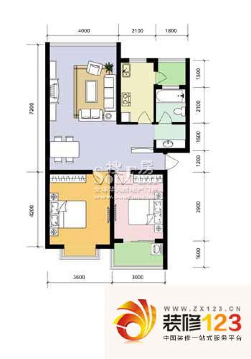 经纬玲珑家园 户型图