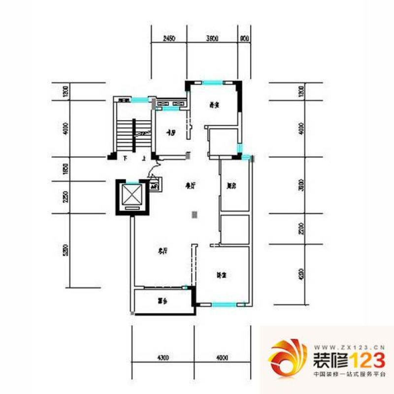 杭州江东阳光名城棕榈阳光b2/b3户型户型图 .图片