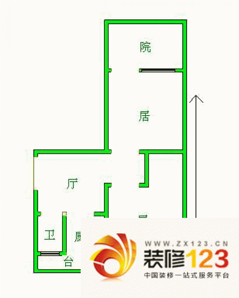 天津广泽名轩广泽名轩 2室 户型图图片大全-我的小区