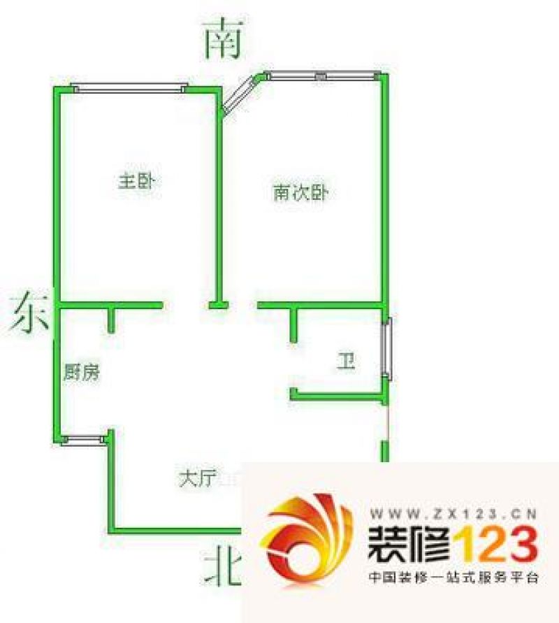 上海 建中路171弄 户型图.