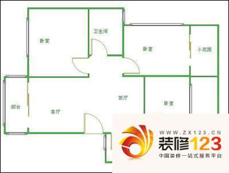 成都楠逸苑楠逸苑 3室 户型图图片大全-我的小区-成都