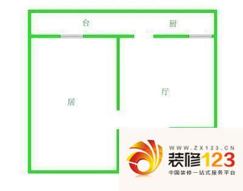 天津凯盛家园凯盛家园户型图户型图 2室1厅1卫 .-我