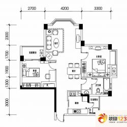 东润豪庭户型图