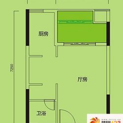 汇凯青年城户型图一期1号楼标准 .