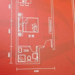 武汉客厅卓尔四季公寓户型图