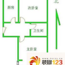 和平里七区户型图户型图 2室1厅1 ...