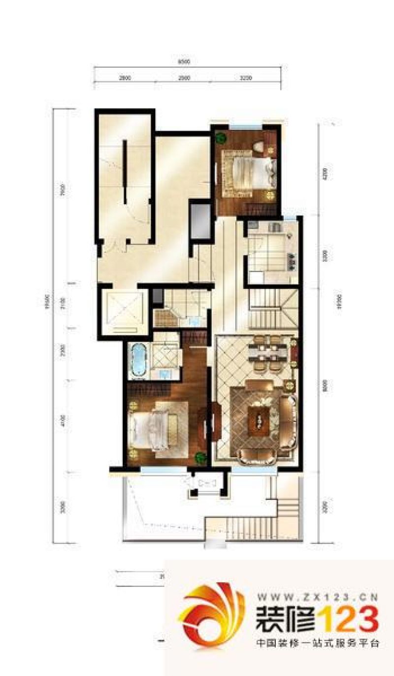 润西山b组团7号楼c1s户型图 .